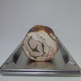 Bůčková roláda s medvědím česnekem