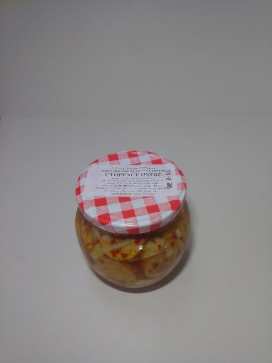 utopence ostré - kolečka