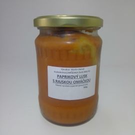 Paprikový lusk s rajskou omáčkou