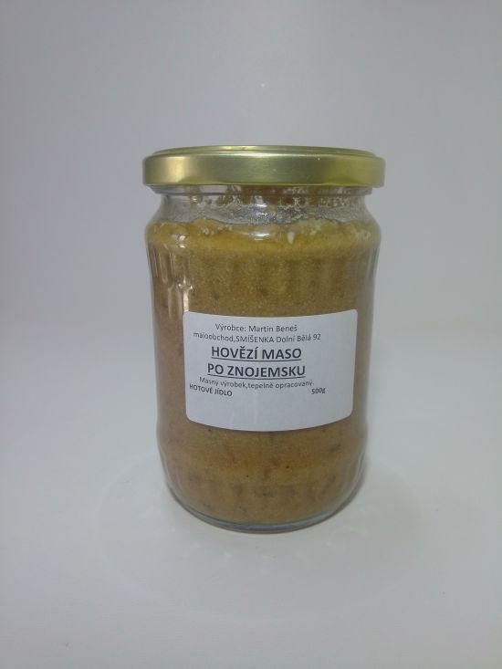 Hovězí po znojemsku