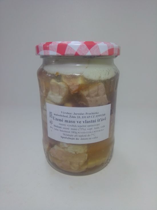 Uzené maso ve vlastní štávě